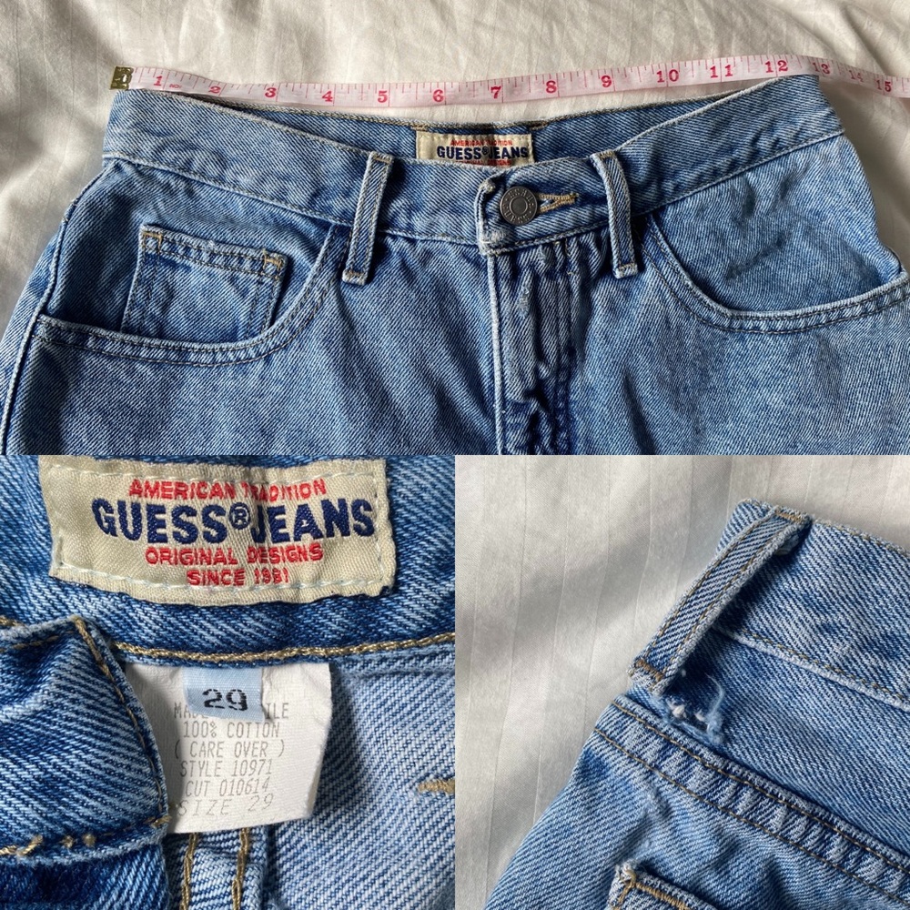 ❗️SOLD❗️Vintage Guess jean shorts 💗
